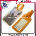 Wholesale cheap custom leather luggage tags